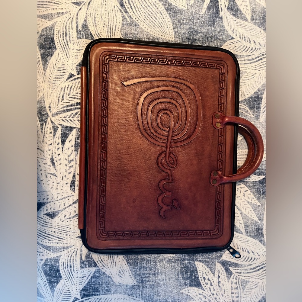 Peruvian Leather Bag